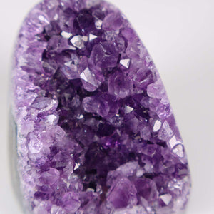 Uruguay Amethyst Mini Geode - 6x5x6cm - Harmonie und Entspannung – extra dunkler Qualität - NR 101