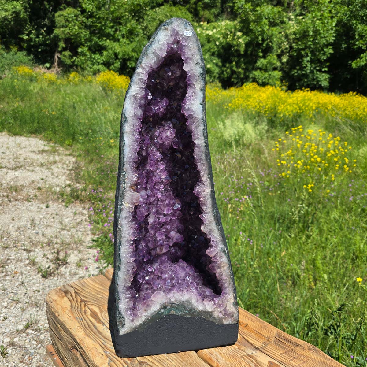 Amethyst Druse – Geode – Harmonie und Entspannung - 64x26x26cm - Nr. 105