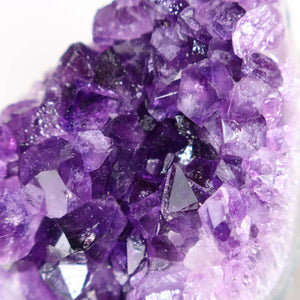 Uruguay Amethyst Mini Geode - 6x7x8cm - Harmonie und Entspannung – extra dunkler Qualität - NR 108