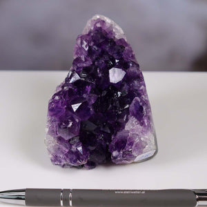 Uruguay Amethyst Mini Geode - 6x7x8cm - Harmonie und Entspannung – extra dunkler Qualität - NR 108
