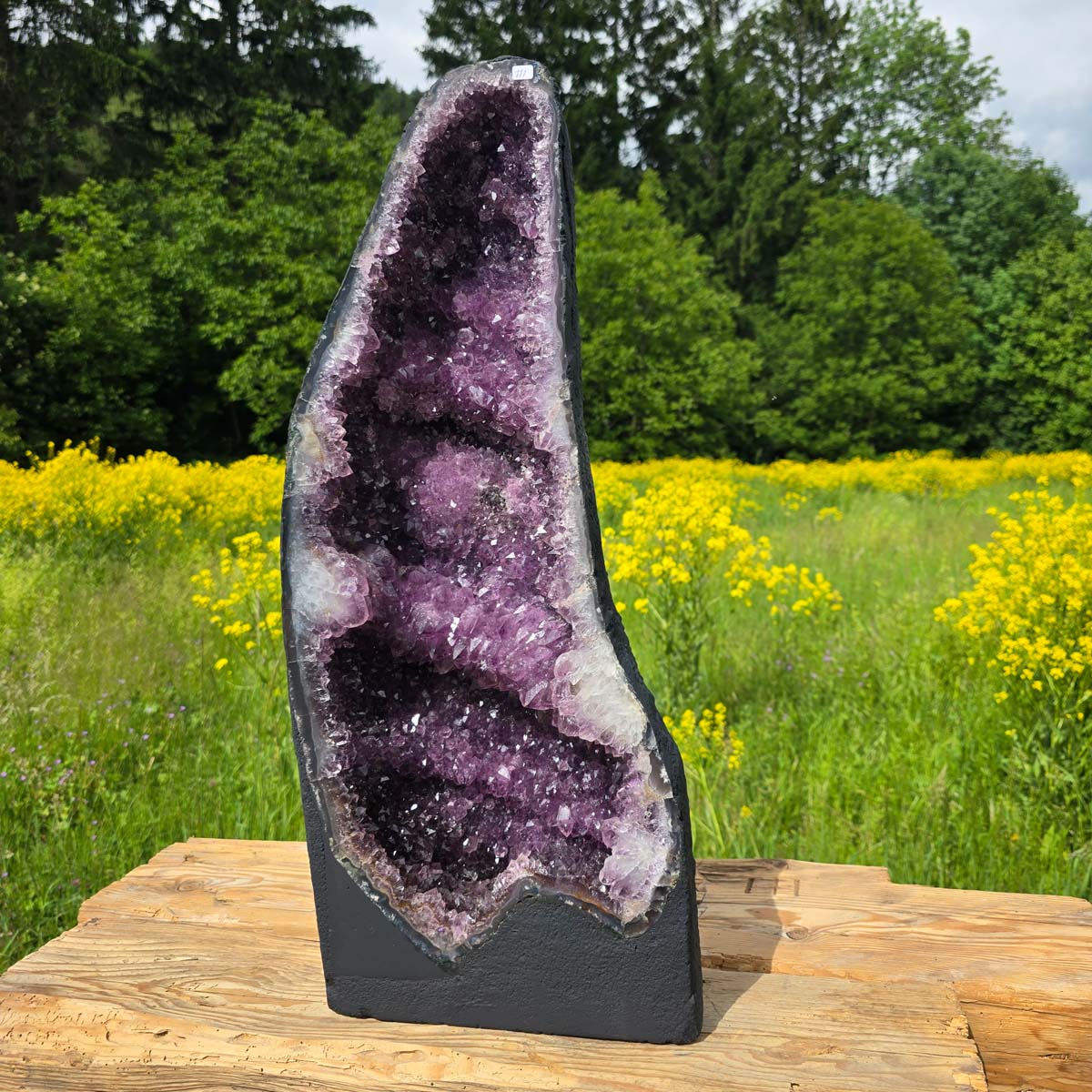 Amethyst Druse – Geode – Harmonie und Entspannung - 65x28x20cm - Nr. 111