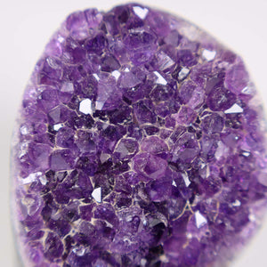 Uruguay Amethyst Mini Geode - 6x5x5cm - Harmonie und Entspannung – extra dunkler Qualität - NR 124