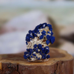 Azurit Malachit - natürlicher Rohstein - 4x4x3cm - Nr. 14