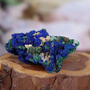 Azurit Malachit - natürlicher Rohstein - 7x4x3cm - Nr. 1