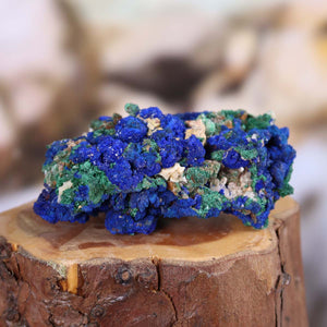 Azurit Malachit - natürlicher Rohstein - 7x4x3cm - Nr. 1