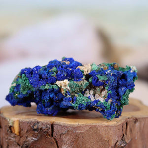 Azurit Malachit - natürlicher Rohstein - 7x4x3cm - Nr. 1