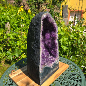 Amethyst Druse – Geode – Harmonie und Entspannung - 41x21x22cm - Nr. 205
