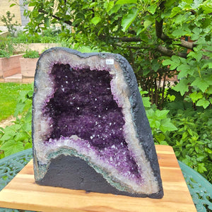 Amethyst Druse – Geode – Harmonie und Entspannung - 29x26x19cm - Nr. 220