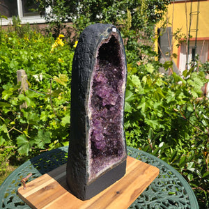Drusa di Ametista – Geode – Armonia e Relax - 46x17x13cm - Nr. 228