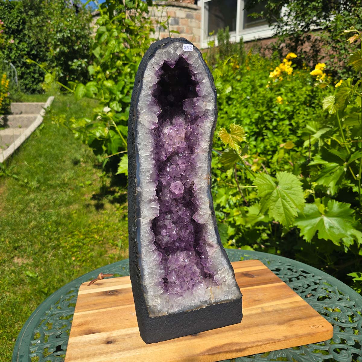 Amethyst Druse – Geode – Harmonie und Entspannung - 42x15x17cm - Nr. 252