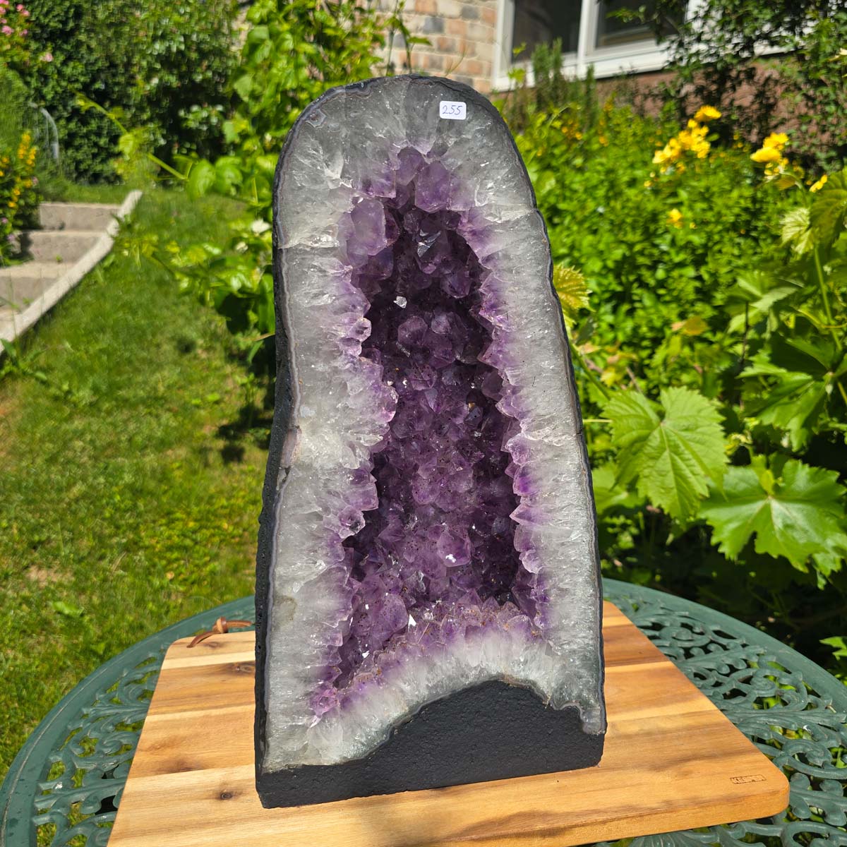 Amethyst Druse – Geode – Harmonie und Entspannung - 39x21x16cm - Nr. 255