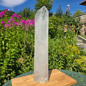 Bergkristall, Quarz, Obelisk geschliffen - 44x9x9 cm - Nr 25