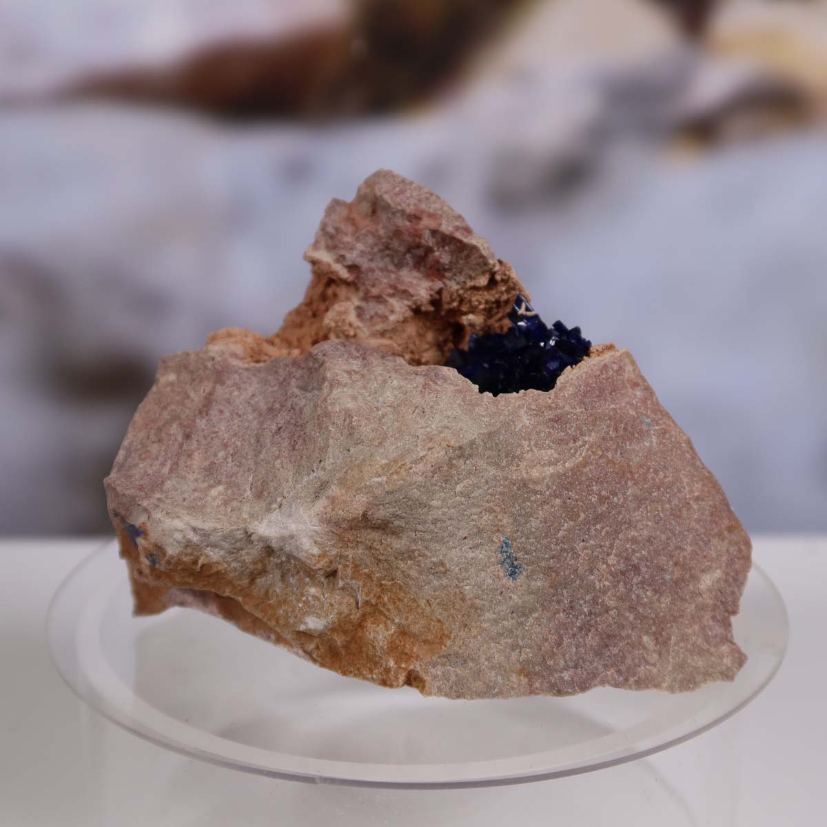 Azurit Malachit - natürlicher Rohstein - 7x5x5cm - Nr. 26