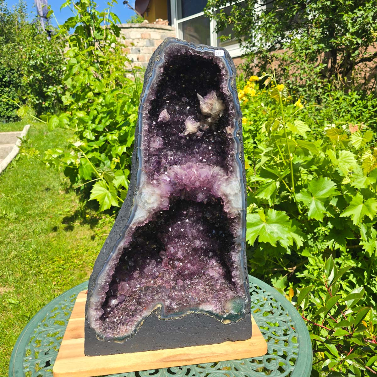 Amethyst Druse – Geode – Harmonie und Entspannung - 54x31x24cm - Nr. 271