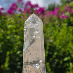 Bergkristall, Quarz, Obelisk geschliffen - 18x5x5 cm - Nr 275