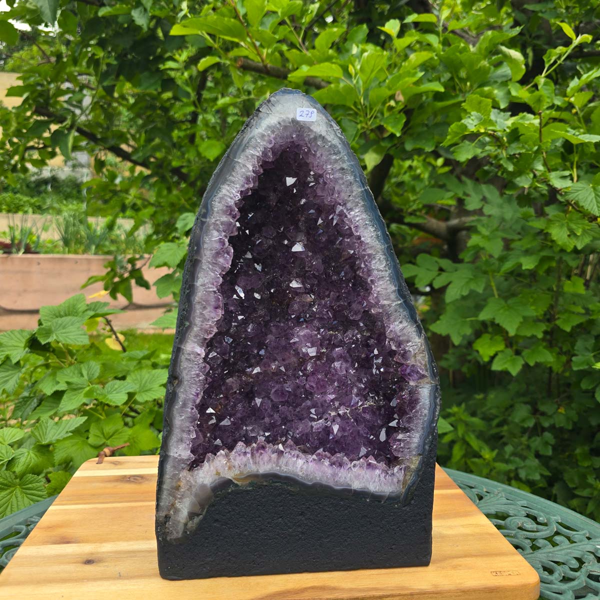Amethyst Druse – Geode – Harmonie und Entspannung - 34x20x17cm - Nr. 279