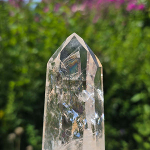 Bergkristall, Quarz, Obelisk geschliffen - 15x5x3 cm - Nr 280