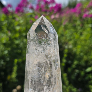 Bergkristall, Quarz, Obelisk geschliffen - 18x6x3 cm - Nr 281