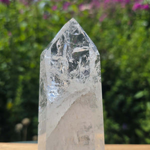 Bergkristall, Quarz, Obelisk geschliffen - 15x6x4 cm - Nr 288
