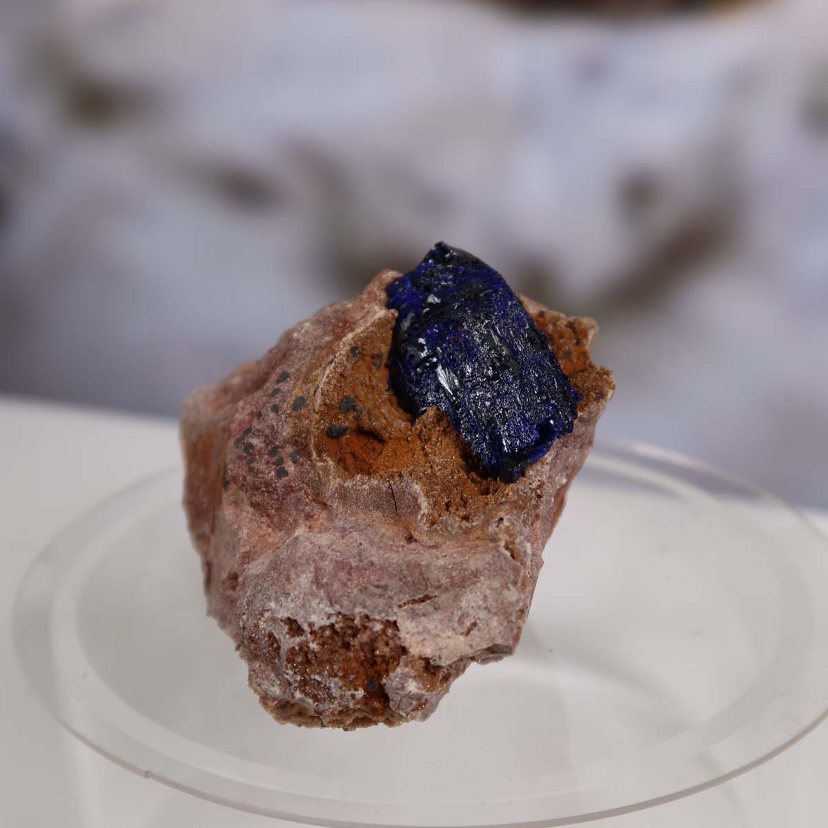 Azurit Malachit - natürlicher Rohstein - 6x4x5cm - Nr. 28