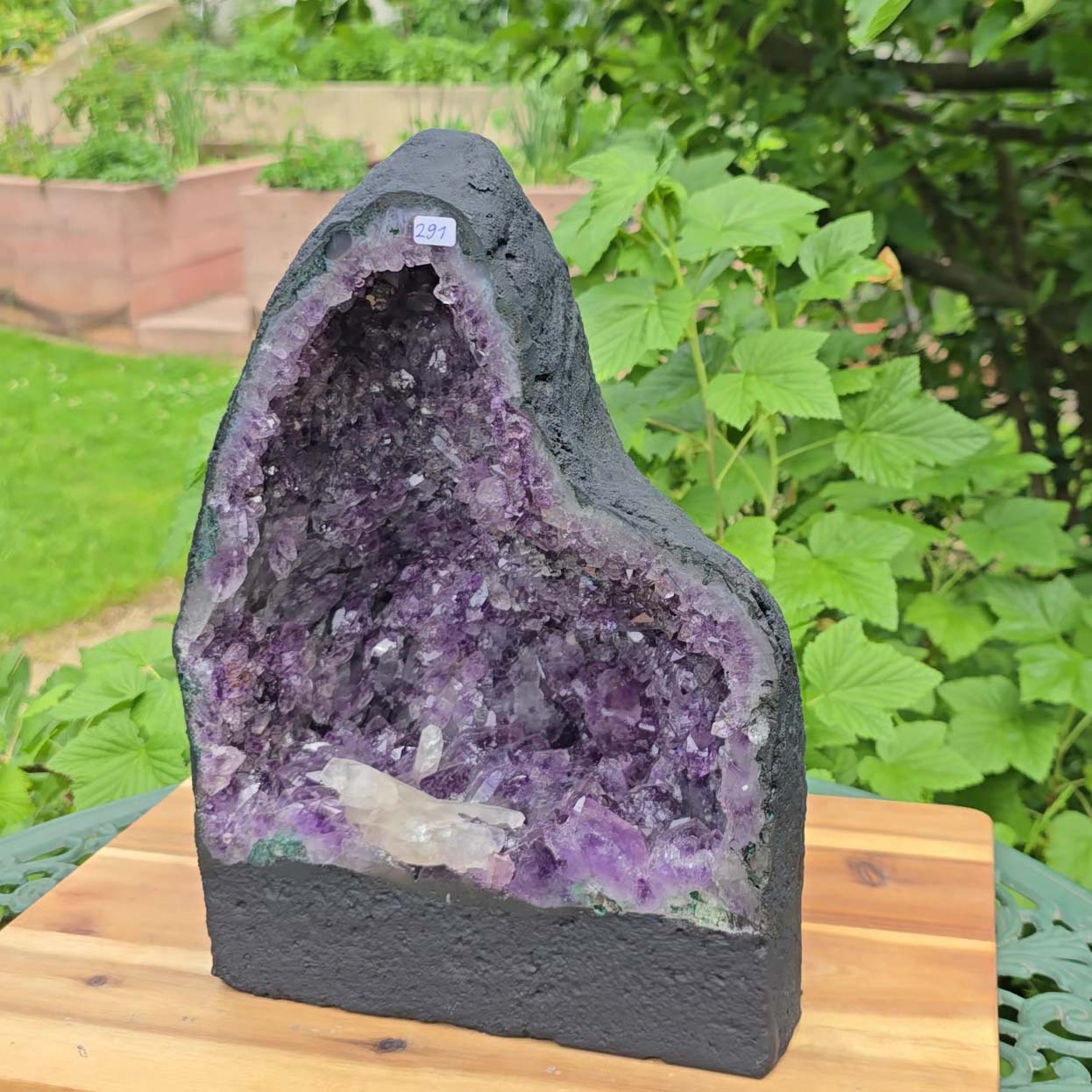 Amethyst Druse – Geode – Harmonie und Entspannung - 30x21x15cm - Nr. 291