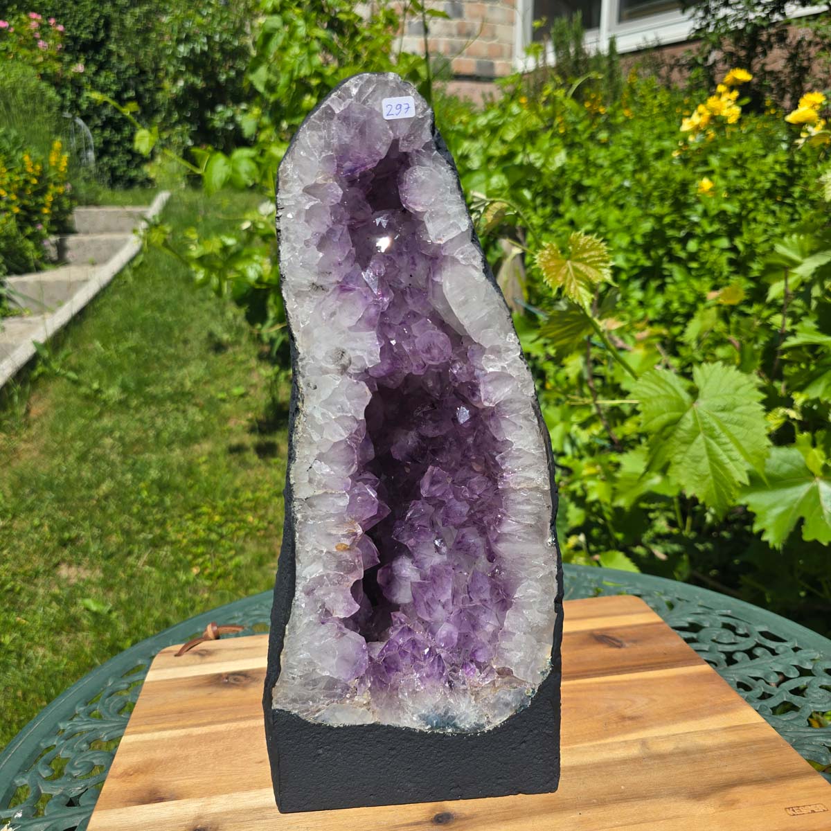 Amethyst Druse – Geode – Harmonie und Entspannung - 35x15x15cm - Nr. 297