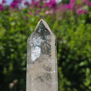 Bergkristall, Quarz, Obelisk geschliffen - 17x4x3 cm - Nr 297