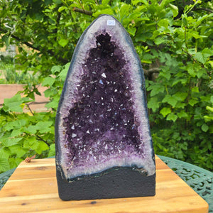 Amethyst Druse – Geode – Harmonie und Entspannung - 33x18x15cm - Nr. 303