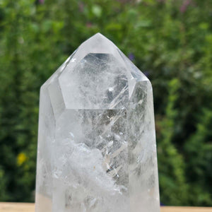 Bergkristall, Quarz, Obelisk geschliffen - 15x8x6 cm - Nr 318