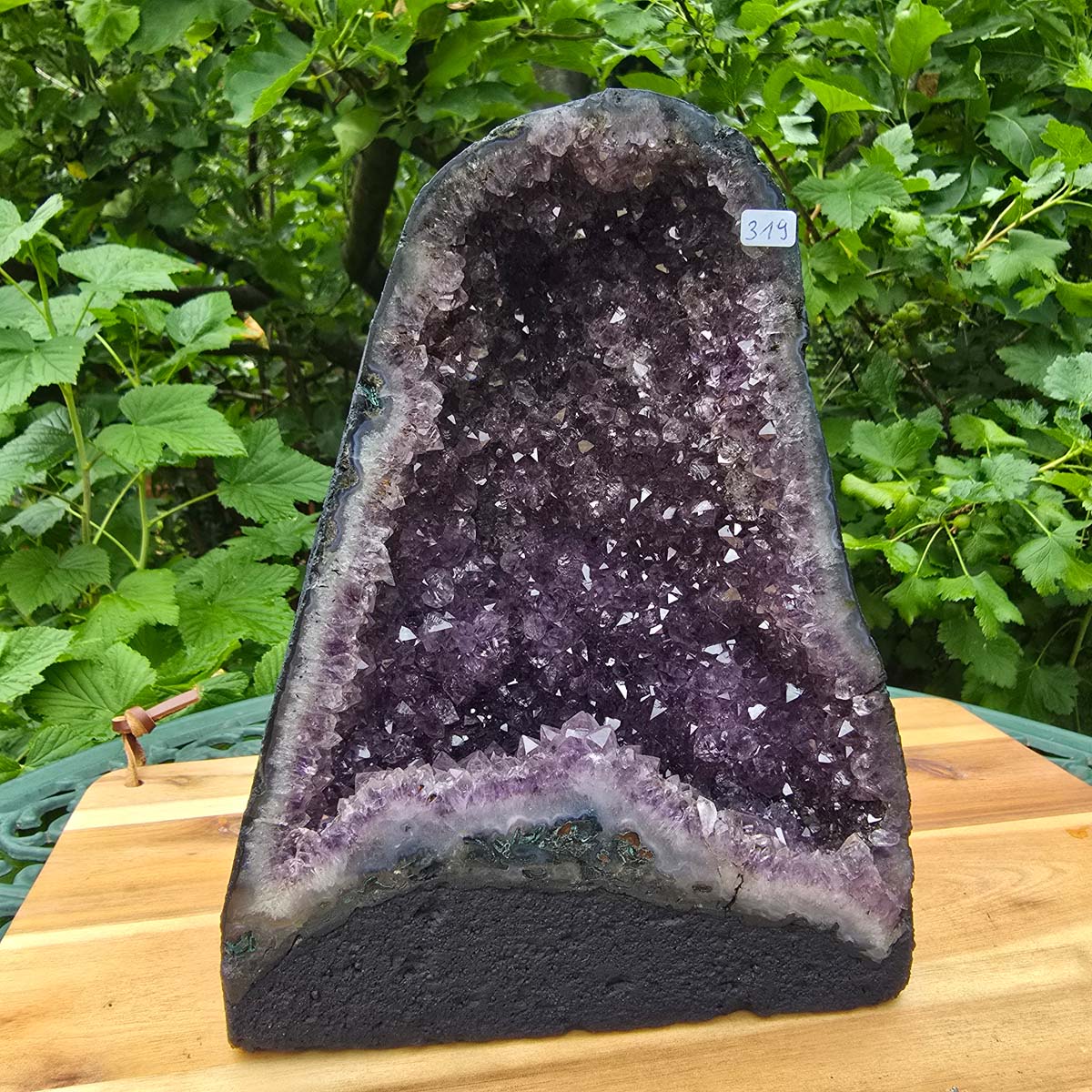 Amethyst Druse – Geode – Harmonie und Entspannung - 23x18x12cm - Nr. 319