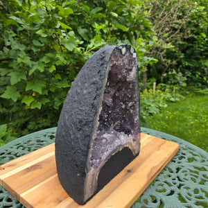 Ametystdruse – Geode – Harmoni og afslapning - 25x21x14cm - Nr. 349