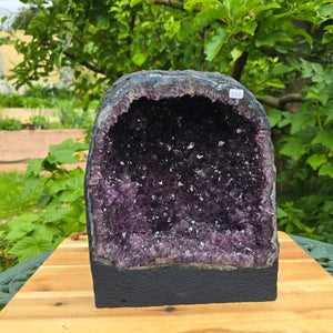 Amethyst Druse – Geode – Harmonie und Entspannung - 24x20x14cm - Nr. 351