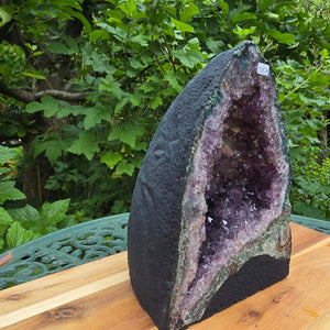 Amethyst Druse – Geode – Harmonie und Entspannung - 21x14x12cm - Nr. 357