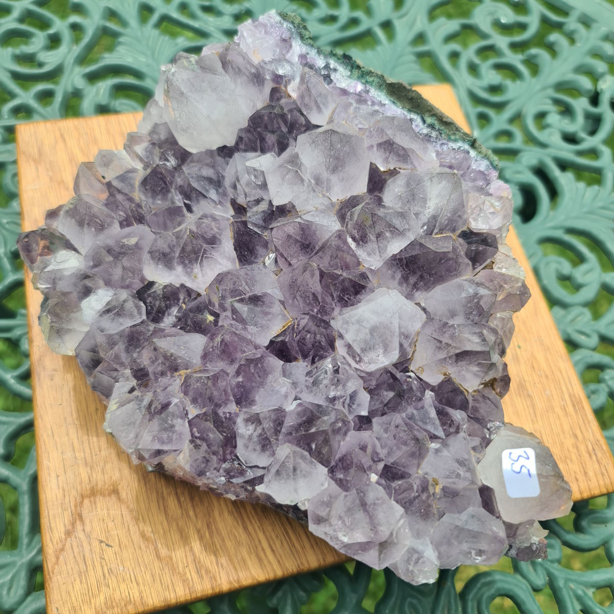 Amethyst mit Einschlüssen 