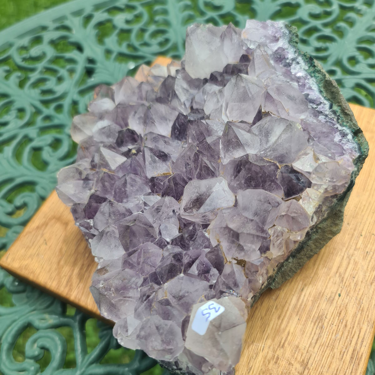 Amethyst mit Einschlüssen 