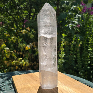 Cristallo di rocca, quarzo, obelisco smerigliato UNICO N. 36