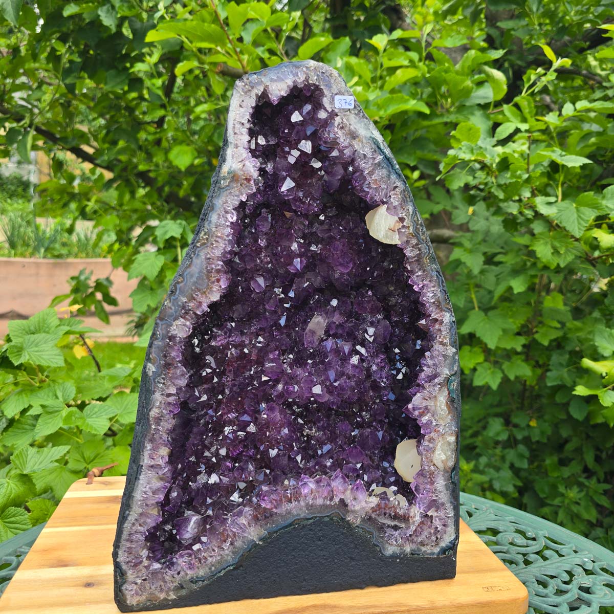 Amethyst Druse – Geode – Harmonie und Entspannung - 37x25x17cm - Nr. 376