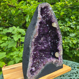 Amethyst Druse – Geode – Harmonie und Entspannung - 37x25x17cm - Nr. 376