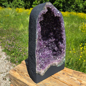 Amethyst Druse – Geode – Harmonie und Entspannung - 59x34x27cm - Nr. 37