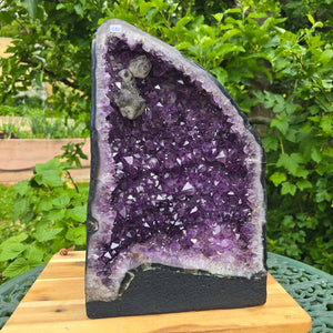 Amethyst Druse – Geode – Harmonie und Entspannung - 37x24x17cm - Nr. 380