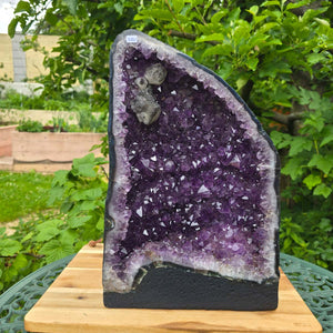 Amethyst Druse – Geode – Harmonie und Entspannung - 37x24x17cm - Nr. 380