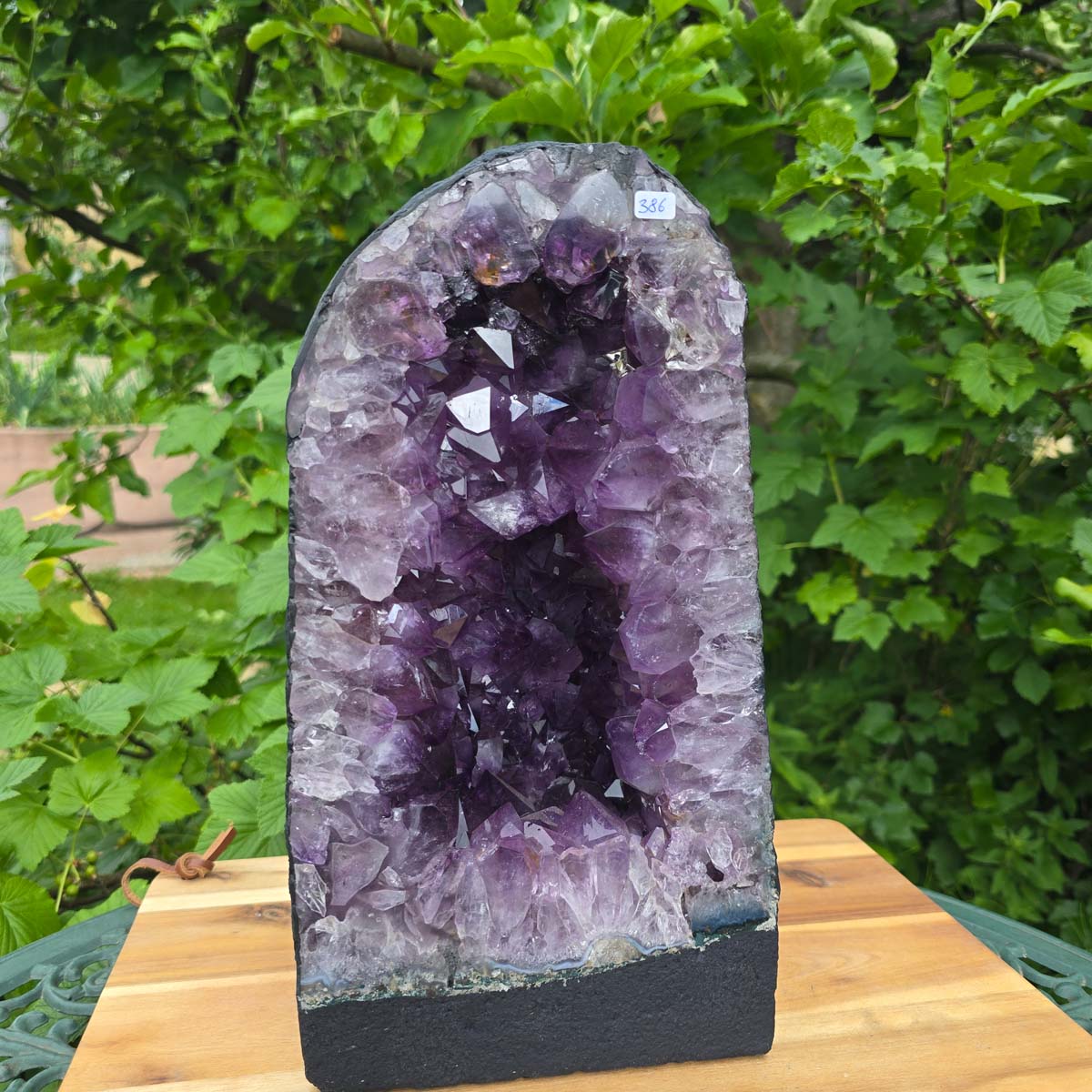 Amethyst Druse – Geode – Harmonie und Entspannung - 32x17x16cm - Nr. 386