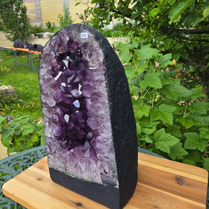 Amethyst Druse – Geode – Harmonie und Entspannung - 32x17x16cm - Nr. 386