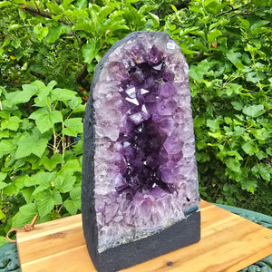 Amethyst Druse – Geode – Harmonie und Entspannung - 32x17x16cm - Nr. 386