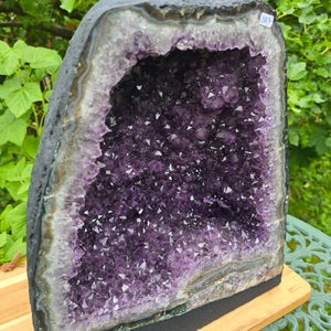 Amethyst Druse – Geode – Harmonie und Entspannung - 35x30x23cm - Nr. 387