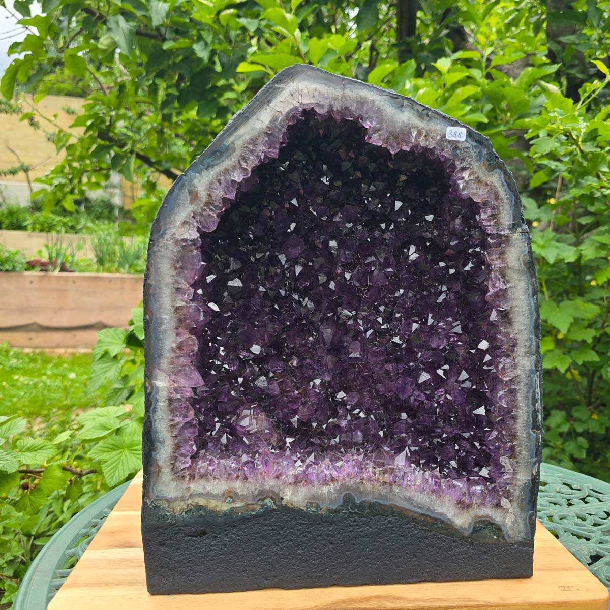 Amethyst Druse – Geode – Harmonie und Entspannung - 35x27x21cm - Nr. 388