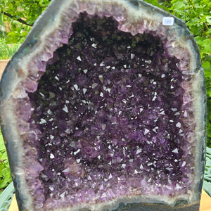 Amethyst Druse – Geode – Harmonie und Entspannung - 35x27x21cm - Nr. 388