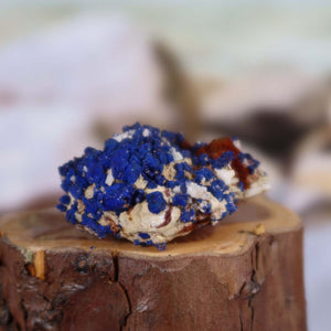 Azurit Malachit - natürlicher Rohstein - 6x3x2,5cm - Nr. 3