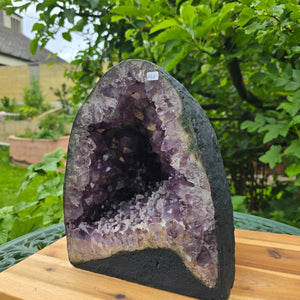 Amethyst Druse – Geode – Harmonie und Entspannung - 26x21x19cm - Nr. 431