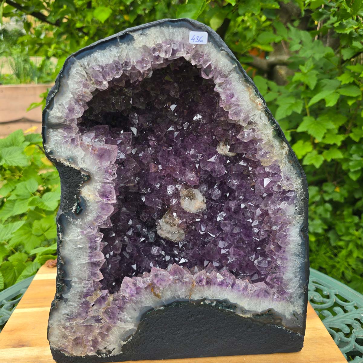Amethyst Druse – Geode – Harmonie und Entspannung - 32x26x16cm - Nr. 436